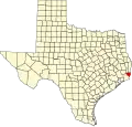 State map highlighting Orange County