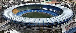 Maracanã, Rio de Janeiro, at inauguration (1950) the world's largest stadium by capacity