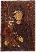 Madonna and child, 13th century