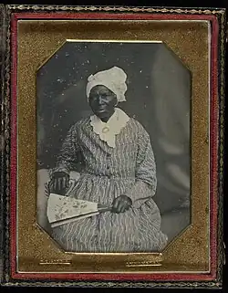 Mary Brice, a woman enslaved at the Point of Honor plantation c. 1853.
