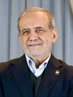 Masoud Pezeshkian President of Iran[c]