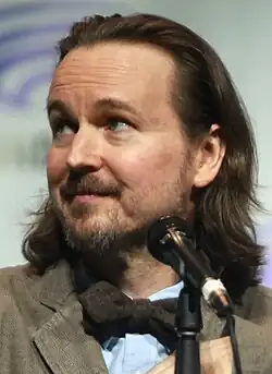 Picture of the film's writer and director Matt Reeves at the 2014 WonderCon, at the Anaheim Convention Center in Anaheim, California.