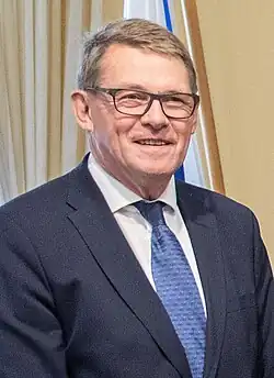 Matti Vanhanen of Finland, 2022