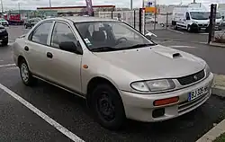 1994–1996 Mazda 323S saloon (Europe) with 1.7-litre turbo-diesel engine