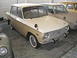 Mazda Familia 1000 DeLuxe 4-door saloon (1967)