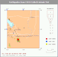A swarm of earthquakes
