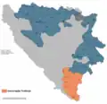 East Herzegovina or "Trebinje Region" in Republika Srpska