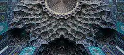 The complex geometry and tilings of the muqarnas vaulting in the Sheikh Lotfollah Mosque, Isfahan, 1603–1619