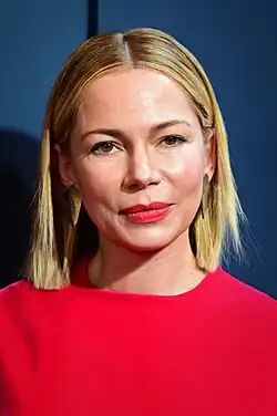 A head shot of Michelle Williams