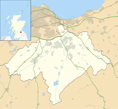 Midlothian is located in Midlothian