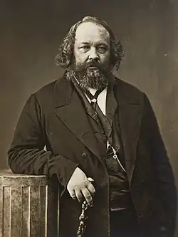 Head shot of Bakunin