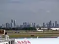 Higher-density development in Mississauga as seen from Pearson Airport in Toronto