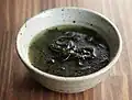 Wakame (Undaria pinnatifida) is a kelp used in South Korea and Japan.