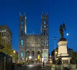 Notre-Dame Basilica in Montreal, Canada.