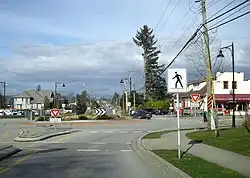 A low-density Canadian suburb in Langley, British Columbia