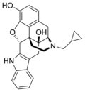 Chemical structure of Naltrindole.