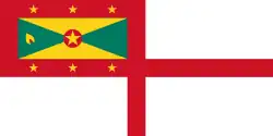Naval Ensign of Grenada