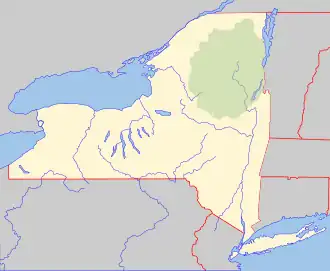 Mount Marcy is located in New York Adirondack Park