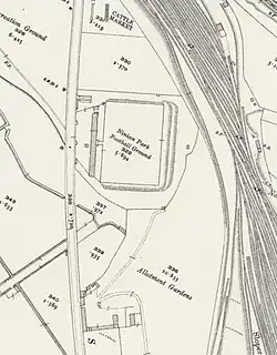 An Ordnance Survey map