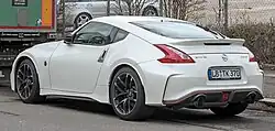 2014 Nissan 370Z NISMO rear view