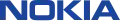 The company stopped using a slogan within its logo in 2011. Logo used on Nokia-branded consumer devices including phones made by HMD Global.[280]