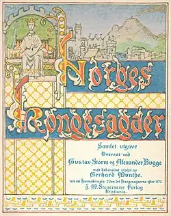 Graphic design by Gerhard Munthe (1914)