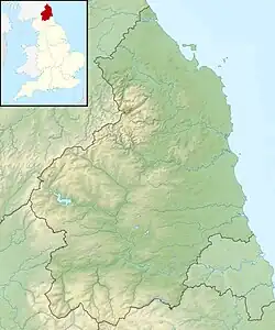 Cragside is located in Northumberland