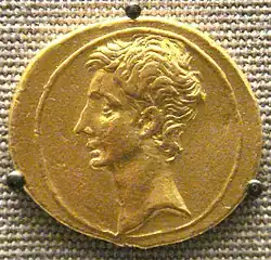 Ancient Roman coin of Augustus