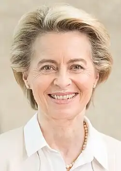 Portrait of Ursula von der Leyen