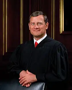 17th chief justice of the United States John Roberts (AB, 1976; JD, 1979)
