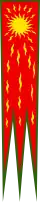 The Oriflamme, the banner of the Capetians