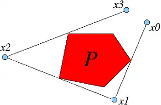Outer billiards: defined relative to a pentagon