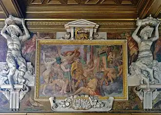 "The Enlightenment of Francis I" by Francesco Primaticcio