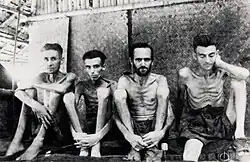 Australian and Dutch POWs at Tarsau, Thailand in 1943