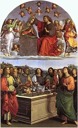 Coronation of the Virgin (1502–03), Pinacoteca Vaticana