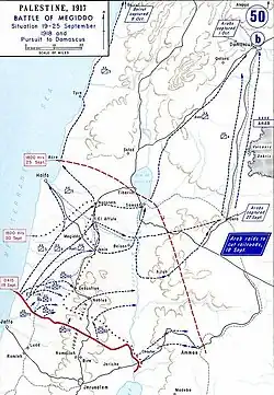 General Sir Edmund Allenby's final attacks of the Palestine Campaign gave Britain control of the area.