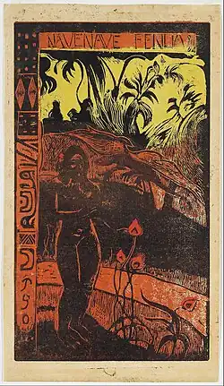 Paul Gauguin, Nave Nave Fenua from the Noa Noa Series, 1893–94