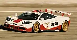 McLaren F1 GTR racing at Paul Ricard