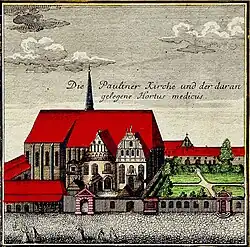 Paulinerkirche, 1749