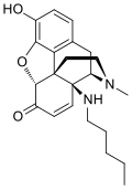 Chemical structure of Pentamorphone.