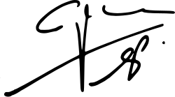 Pep Guardiola signature