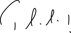 Philippe of Belgium's signature
