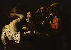 In this painting by Pietro Paolini, each individual represents one of the five senses.[92]