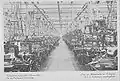 A weaving shed of the Finlayson & Co factory in Tampere, Finland, in 1932[174]