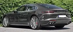 Porsche Panamera Turbo fastback sedan