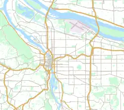 2017 Portland train attack is located in Portland, Oregon