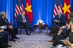 Tô Lâm and Joe Biden