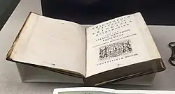 Title page of Newton's Principia Mathematica