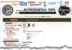 Slide showing the REPRISMFISA Web app