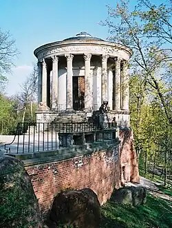 Temple of the Sibyl in Puławy landscape garden by Piotr Aigner, (1798–1801)
